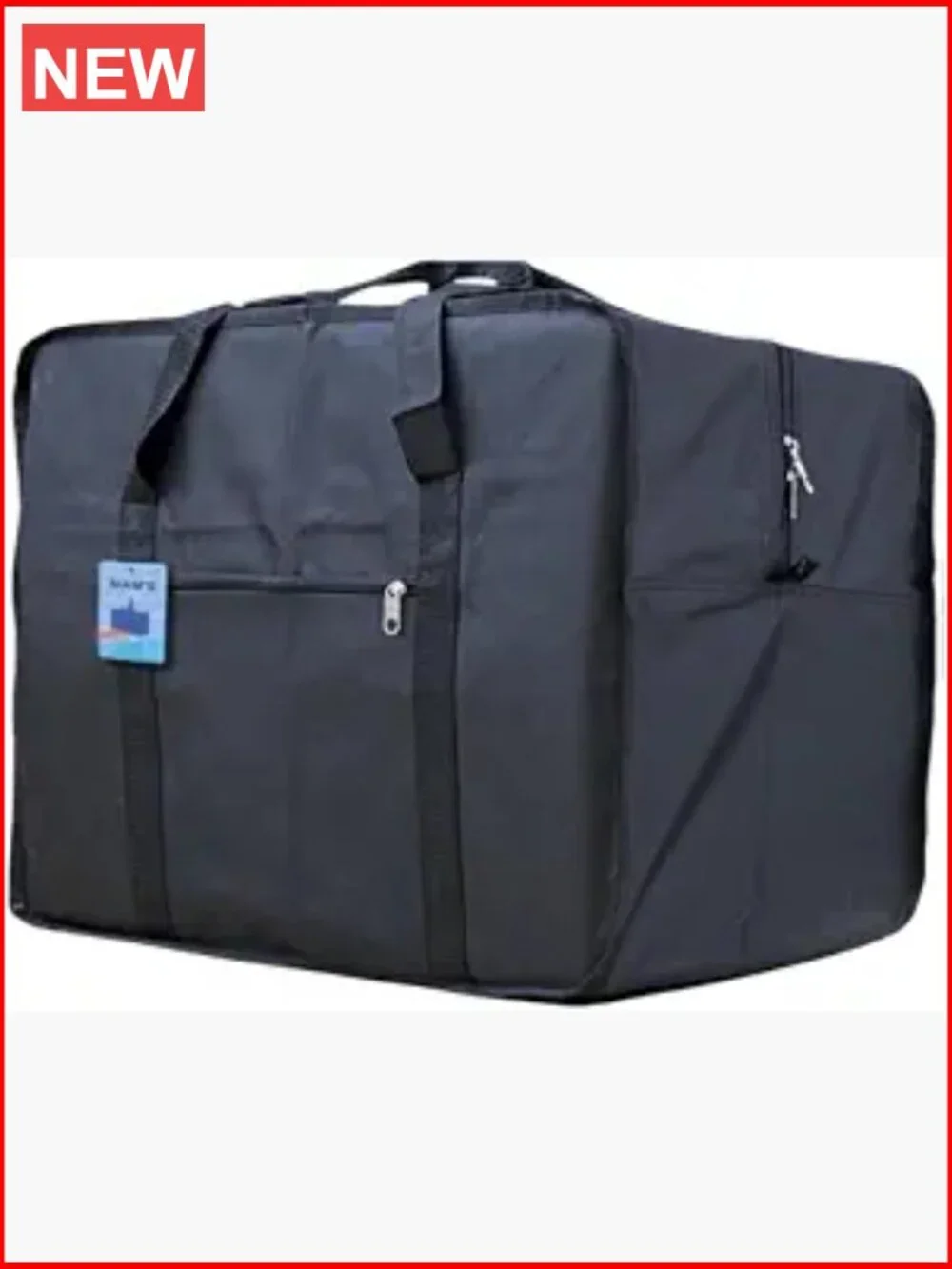 Heavy-Duty Cargo Duffel Bag with 2-Way Zippers & Reinforced Handles 100lb